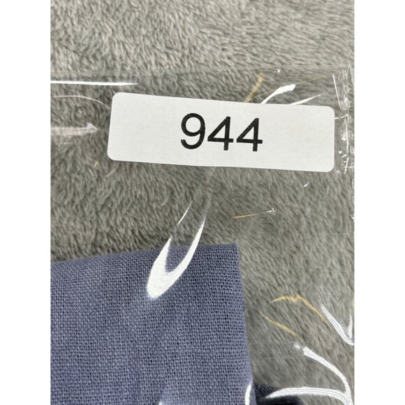 Everlily Button-Down Shirt Dress Roll-Up Sleeves Womens PL Linen Blend Pockets - Picture 12 of 12